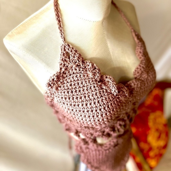 SPARKLING ROSE GOLD BIKINI - Picture 7 of 10